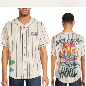 The Simpsons Bart Trouble Maker
Baseball Jersey Men's #V00